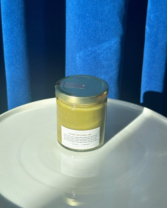 Coconut Matcha Milk Jam