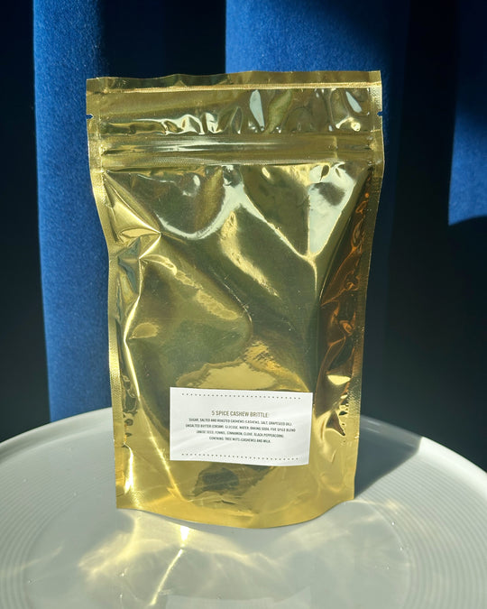 Five Spice Cashew Brittle