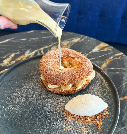 Coconut Brown Sugar Paris-Brest