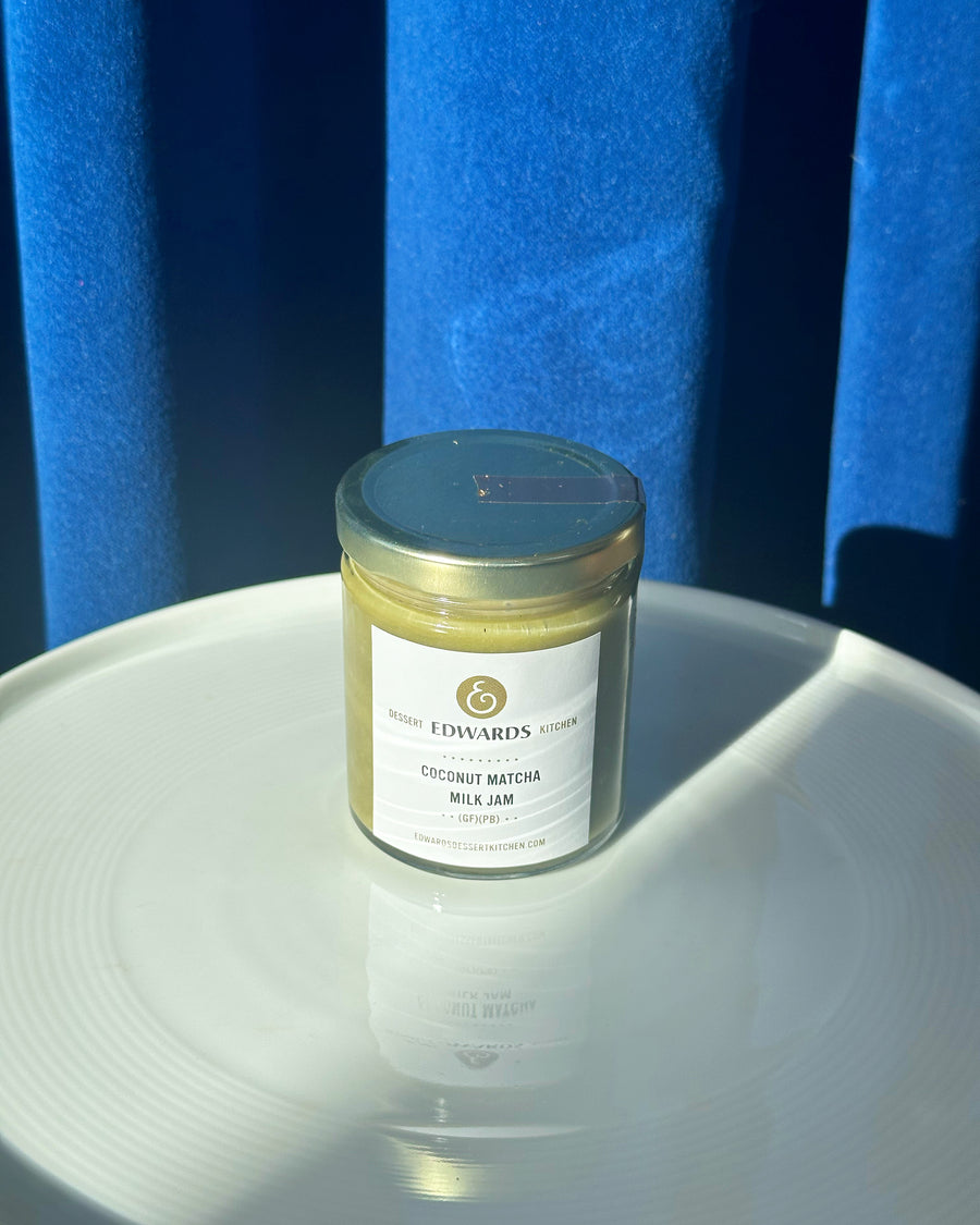 Coconut Matcha Milk Jam