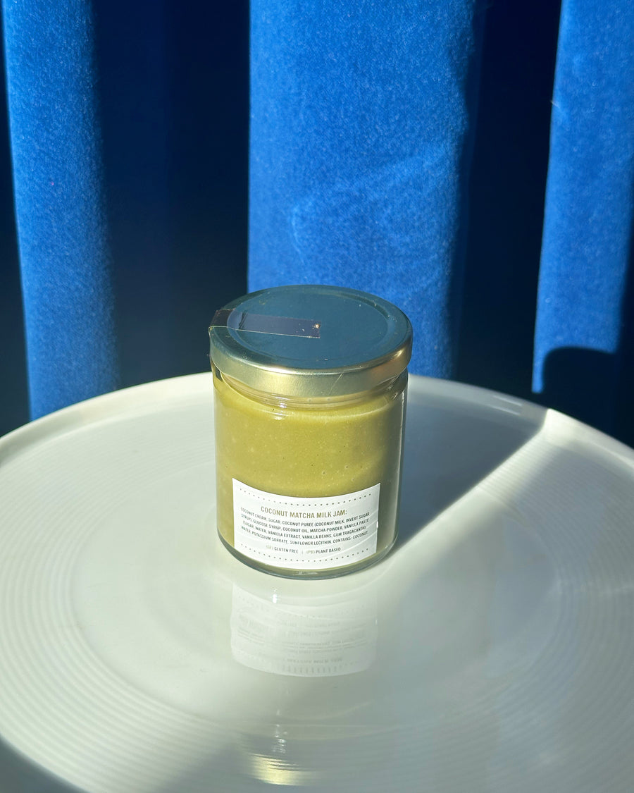 Coconut Matcha Milk Jam