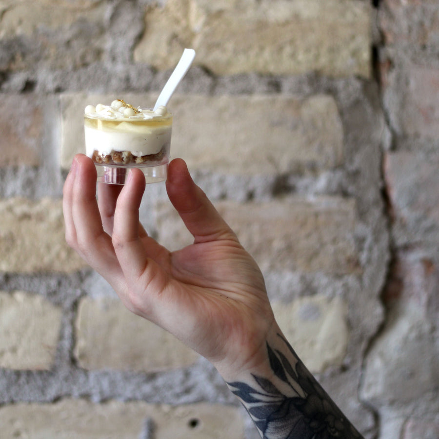 Honey Elderflower Cheesecake Jar