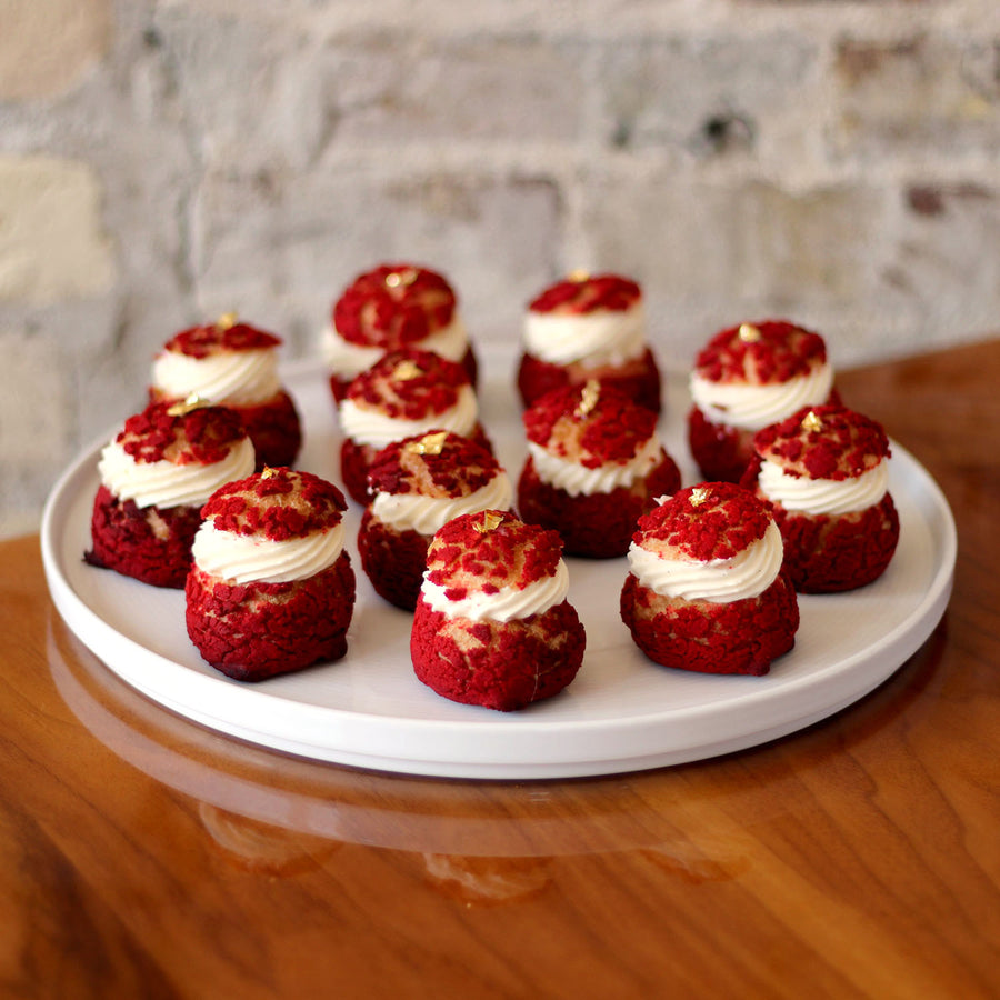 Strawberries & Crème Puffs